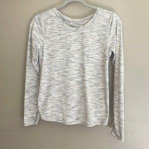 Zyia split back long sleeve shirt